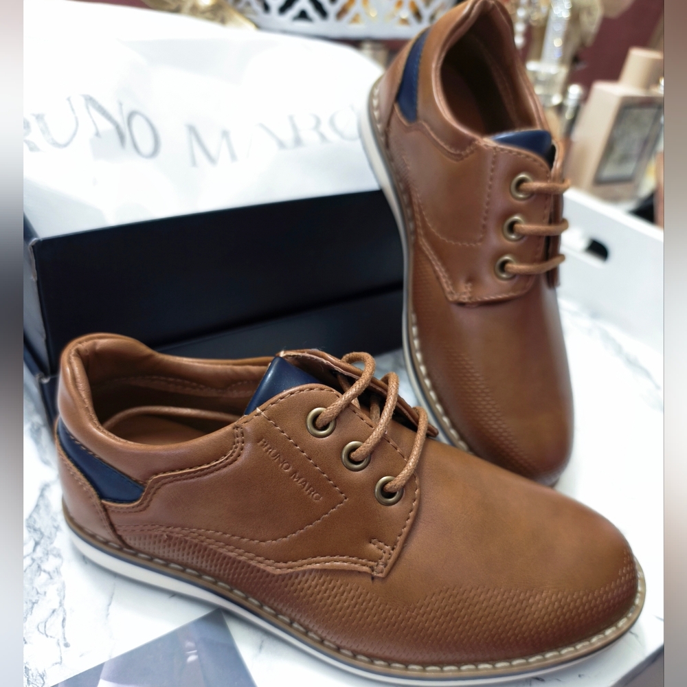 Boys Brown Sneaker Shoes
